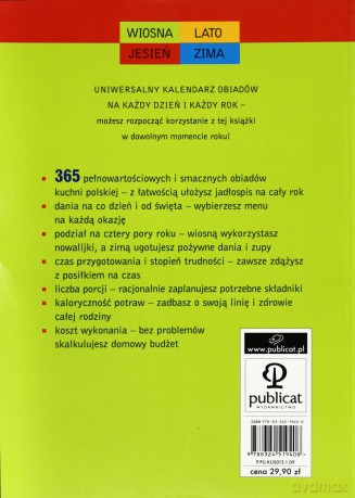 365 obiadów na polskim stole. Na co dzień i od święta  -  Ewa Aszkiewicz, Romana Chojnacka [KSIĄŻKA]