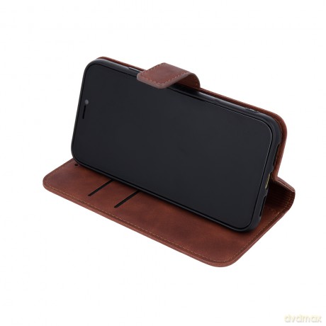 Etui Smart Velvet do Samsung Galaxy A14 5G brązowe