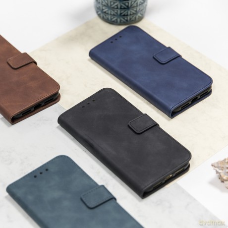 Etui Smart Velvet do Samsung Galaxy A34 5G brązowe