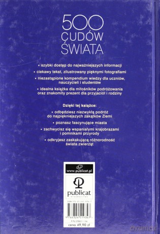 500 cudów świata  -  zbiorowy [KSIĄŻKA]