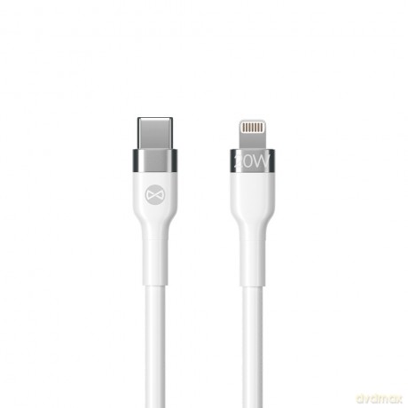 Forever kabel Flexible USB-C - Lightning 1,0 m 20W biały