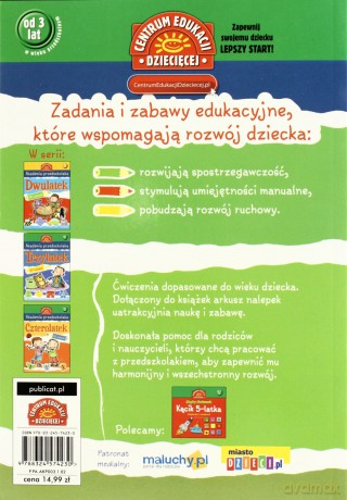 Akademia przedszkolaka. Pięciolatek - Anna Ładniak [KSIĄŻKA]