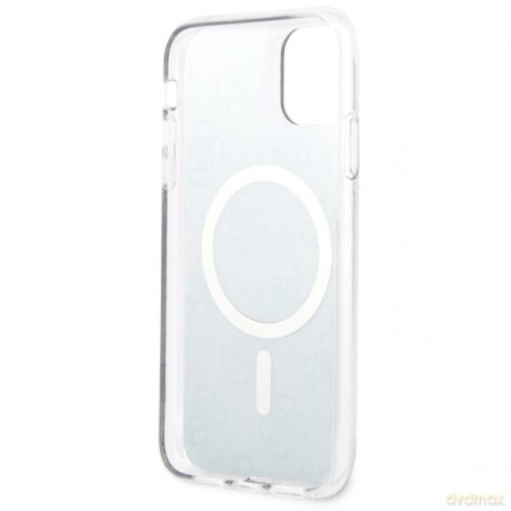 Guess nakładka do iPhone 11 GUHMN61H4STK czarna hardcase Magsafe IML 4G