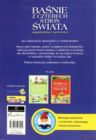Baśnie z czterech stron świata. Najpiękniejsze opowieści - Agnieszka Sobich [KSIĄŻKA]