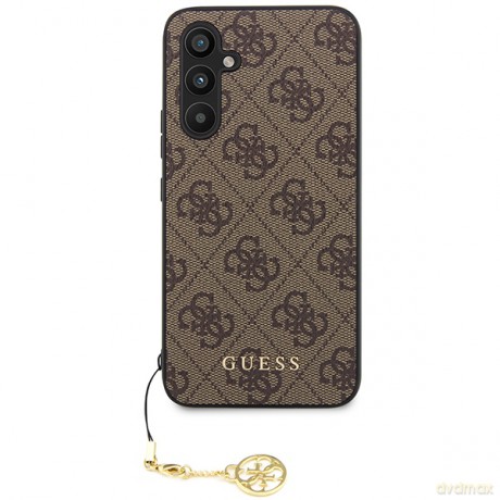 Guess nakładka do Samsung Galaxy A54 5G GUHCSA54GF4GBR brązowa hardcase 4G Charms Collection