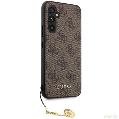 Guess nakładka do Samsung Galaxy A54 5G GUHCSA54GF4GBR brązowa hardcase 4G Charms Collection