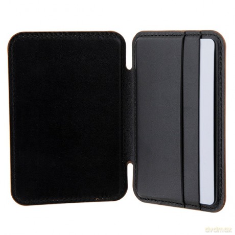 Guess portfel GUWMSHGCFSEW brązowy Wallet Cardslot Stand Gcube Stripe Magsafe