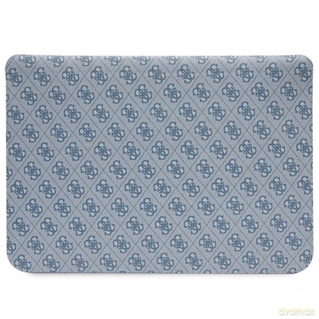 Guess torba na laptop GUCS14P4RPSB niebieska Sleeve 4G Stripes