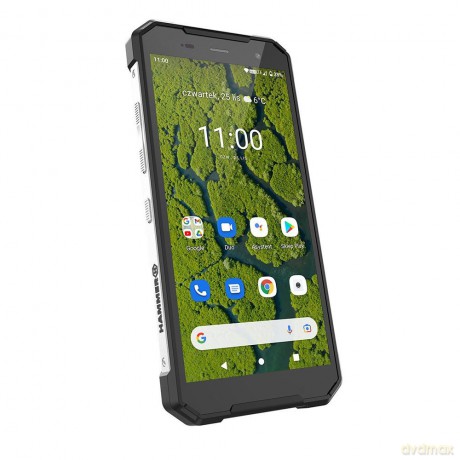 Hammer smartfon Explorer Plus Eco + bateria zewnętrzna pomarańczowy