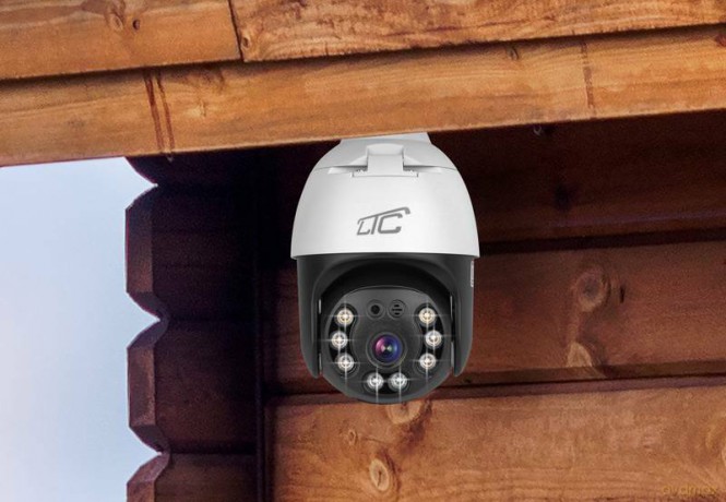Kamera obrotowa żar.gn.E27 IP65 PTZ WiFi IP 5Mpix 230V (SMART) LTC VISION