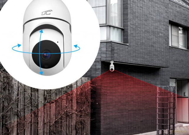Kamera obrotowa Żarówka gn.E27 PTZ WiFi IP 3Mpix 230V SMART LTC VISION