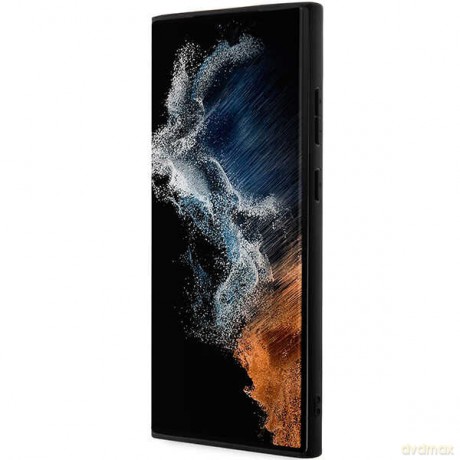 Karl Lagefeld nakładka do Samsung Galaxy S23 Ultra KLHCS23LSANKCPK czarna HC Saffiano Karl&Choupette NFT