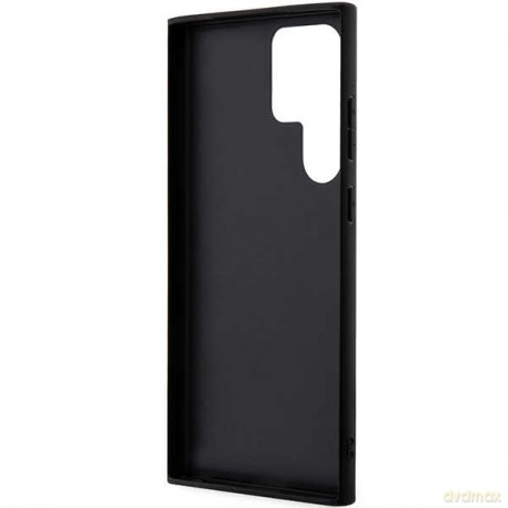 Karl Lagefeld nakładka do Samsung Galaxy S23 Ultra KLHCS23LSANKCPK czarna HC Saffiano Karl&Choupette NFT