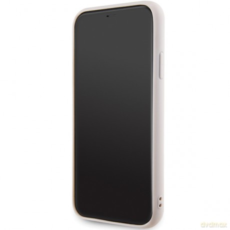 Karl Lagerfeld nakładka do iPhone 11 KLHCN613DMBKCP pink HC 3D Logo Glitter