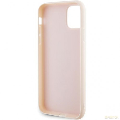 Karl Lagerfeld nakładka do iPhone 11 KLHCN613DMBKCP pink HC 3D Logo Glitter