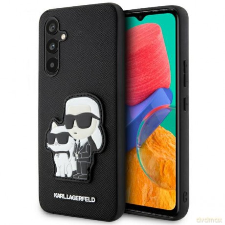 Karl Lagerfeld nakładka do Samsung Galaxy A34 KLHCA34SANKCPK czarna hardcase Saffiano Karl&Choupette