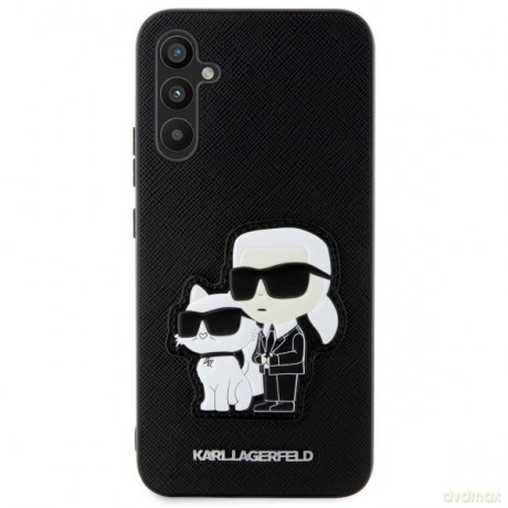 Karl Lagerfeld nakładka do Samsung Galaxy A54 KLHCA54SANKCPK czarna hardcase Saffiano Karl&Choupette