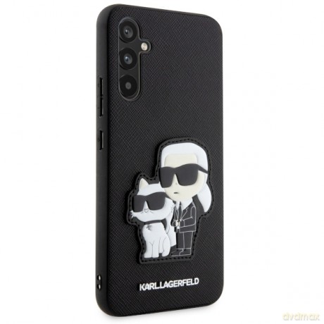 Karl Lagerfeld nakładka do Samsung Galaxy A54 KLHCA54SANKCPK czarna hardcase Saffiano Karl&Choupette