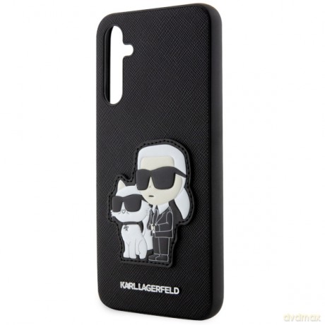 Karl Lagerfeld nakładka do Samsung Galaxy A54 KLHCA54SANKCPK czarna hardcase Saffiano Karl&Choupette
