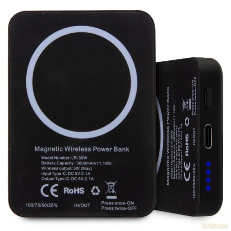 Karl Lagerfeld powerbank 3K IK Outline NFT czarny