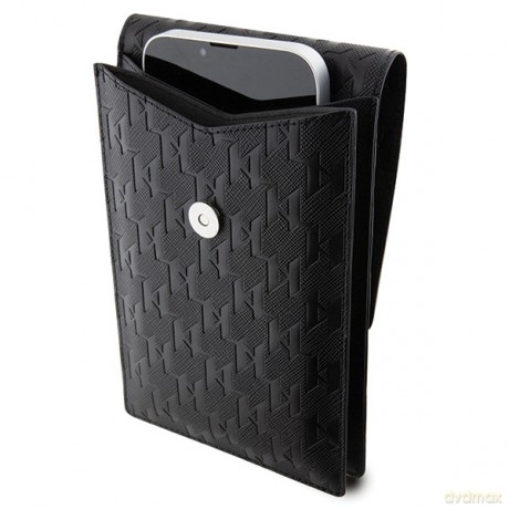 Karl Lagerfeld torba KLWBSAKHPCK czarna Saffiano Mono Choupette