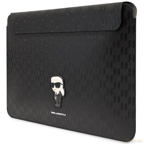 Karl Lagerfeld wsuwka KLCS14SAKHPKK 14 czarna Sleeve Mono Saffiano Ikonik"