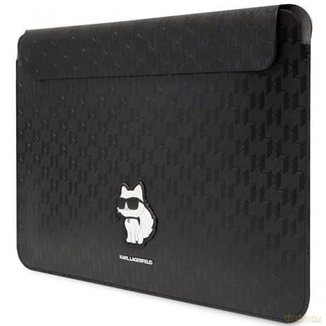 Karl Lagerfeld wsuwka KLCS16SAKHPCK 16 czarna Sleeve Mono Saffiano Choupette"