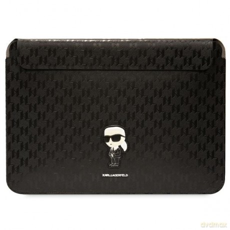 Karl Lagerfeld wsuwka KLCS16SAKHPKK 16 czarna Sleeve Mono Saffiano Ikonik"