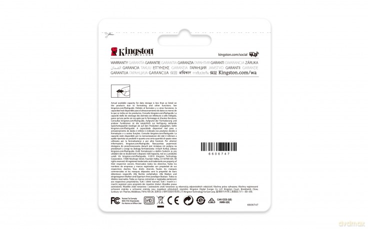 Kingston karta pamięci 128GB microSDXC Endurance kl. 10 UHS-I 95 MB/s