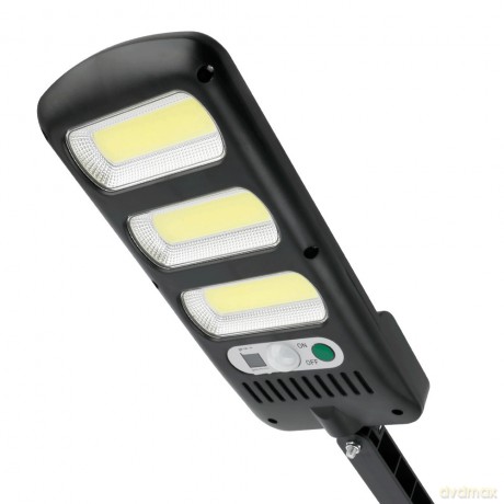 Lampa solarna LED SUNARI FLS-10 COB PIR 10W 800lm 6000K 1800mAh Li-Ion + pilot Forever Light