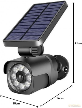 Lampa solarna LED SUNARI FLS-25 SMD PIR z atrapą kamery 4W 300lm 6000K 1500mAh Li-Ion Forever Light