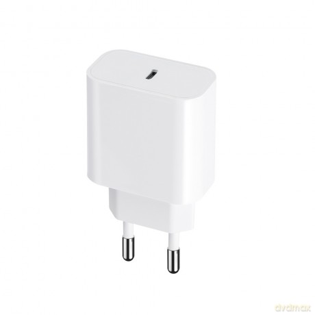 Maxlife ładowarka sieciowa PD QC MXTC-06 1x USB-C 20W biała