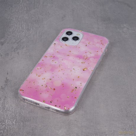 Nakładka Gold Glam do Samsung Galaxy A71 Pink