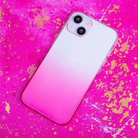 Nakładka Gradient 2 mm do Xiaomi Redmi Note 12 4G różowa
