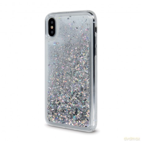 Nakładka Liquid Sparkle TPU do Samsung Galaxy S23 Plus srebrna