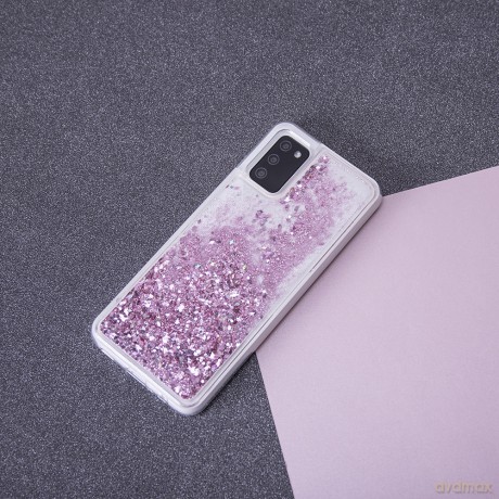 Nakładka Liquid Sparkle TPU do Xiaomi Redmi 9C fioletowa