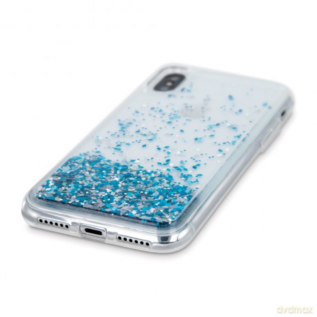 Nakładka Liquid Sparkle TPU do Xiaomi Redmi Note 12 4G niebieska