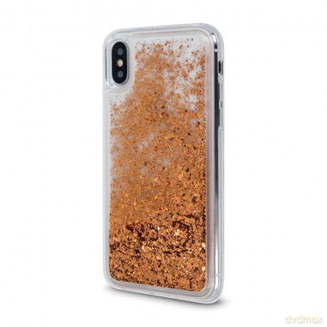 Nakładka Liquid Sparkle TPU do Xiaomi Redmi Note 12 Pro Plus złota
