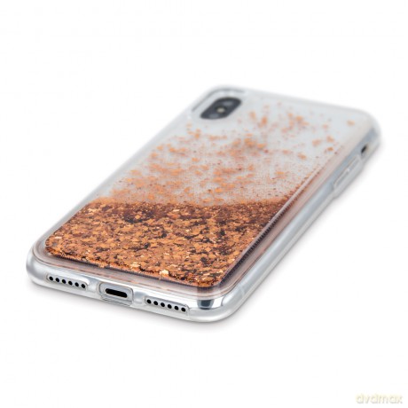 Nakładka Liquid Sparkle TPU do Xiaomi Redmi Note 12 Pro Plus złota