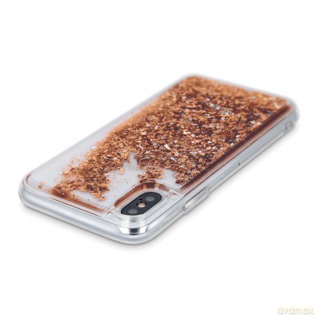 Nakładka Liquid Sparkle TPU do Xiaomi Redmi Note 12 Pro Plus złota