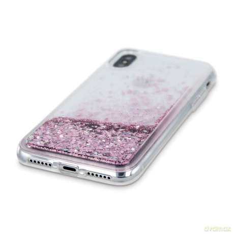 Nakładka Liquid Sparkle TPU do Xiaomi Redmi Note 9 fioletowa