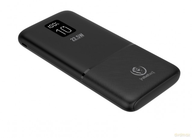 Rebeltec powerbank P10 22,5W 10000mAh czarny