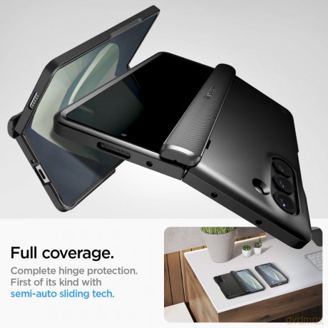 Spigen nakładka Slim Armor Pro do Samsung Galaxy Z Flip 5 czarna
