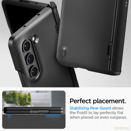 Spigen nakładka Slim Armor Pro do Samsung Galaxy Z Flip 5 czarna