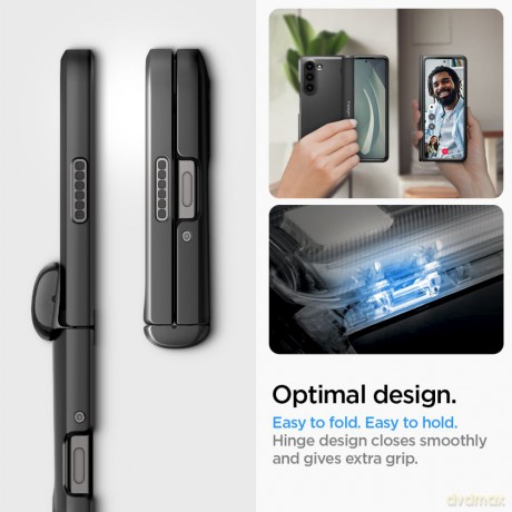 Spigen nakładka Slim Armor Pro do Samsung Galaxy Z Flip 5 czarna