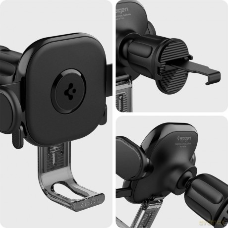 Spigen uchwyt samochodowy UTS12 Onetap Universal Vent Car Mount black
