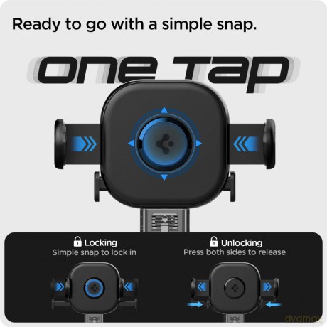 Spigen uchwyt samochodowy UTS12 Onetap Universal Vent Car Mount black
