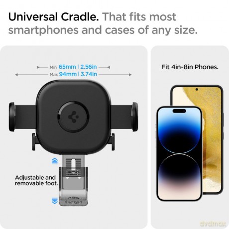 Spigen uchwyt samochodowy UTS12 Onetap Universal Vent Car Mount black