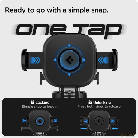 Spigen uchwyt samochodowy UTS35 Onetap Universal Vent Car Mount black