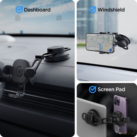 Spigen uchwyt samochodowy UTS35 Onetap Universal Vent Car Mount black